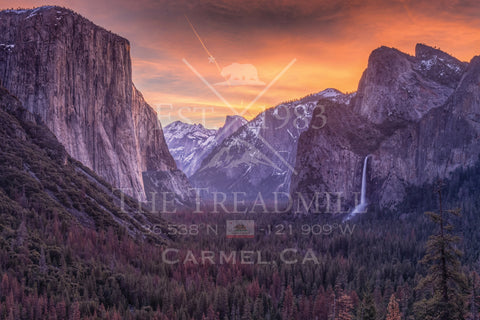 Tunnel View - 16" x 24"